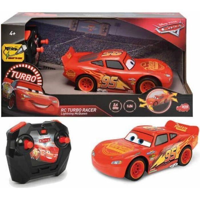 Remote Control Car - Cars 3 - Lightning McQueen - 1/24th Scale - Children's Toy