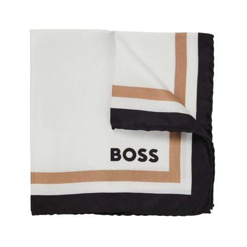 BOSS Mens Silk Pocket Square