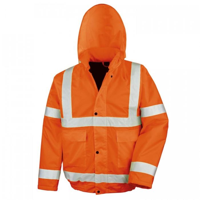 Result Core Unisex Adult Hi-Vis Winter Blouson Jacket