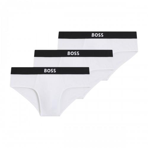 BOSS Men's Logo Briefs (Pack of 3)