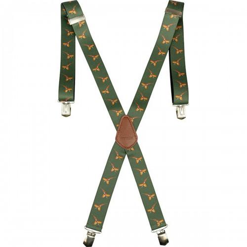 Jack Pyke Pheasant Leather Trouser Braces