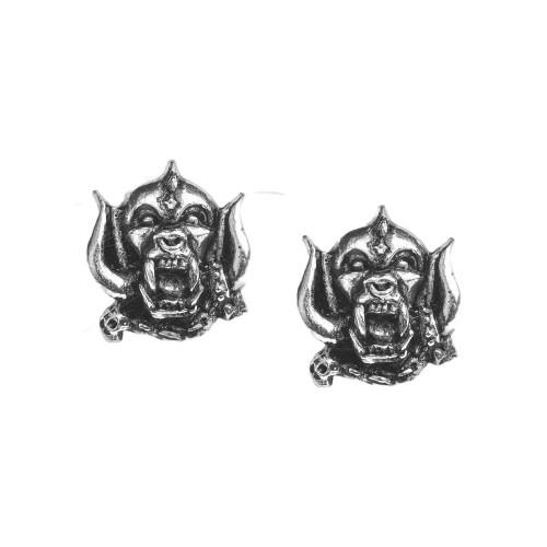 Motorhead War Pig Stud Earrings
