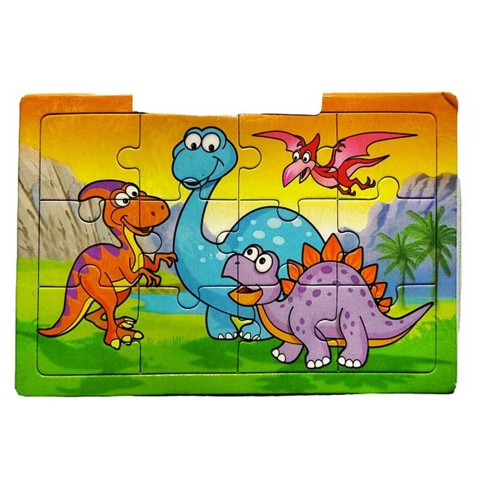 Playwrite Dinosaur Jigsaw Puzzle