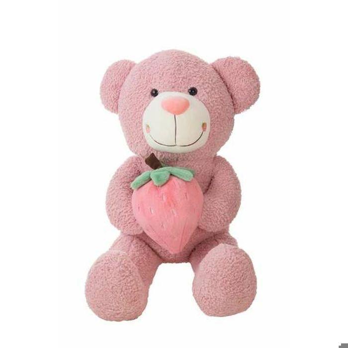 Plush Bear - Strawberry - 75 Cm - Soft - Unisex