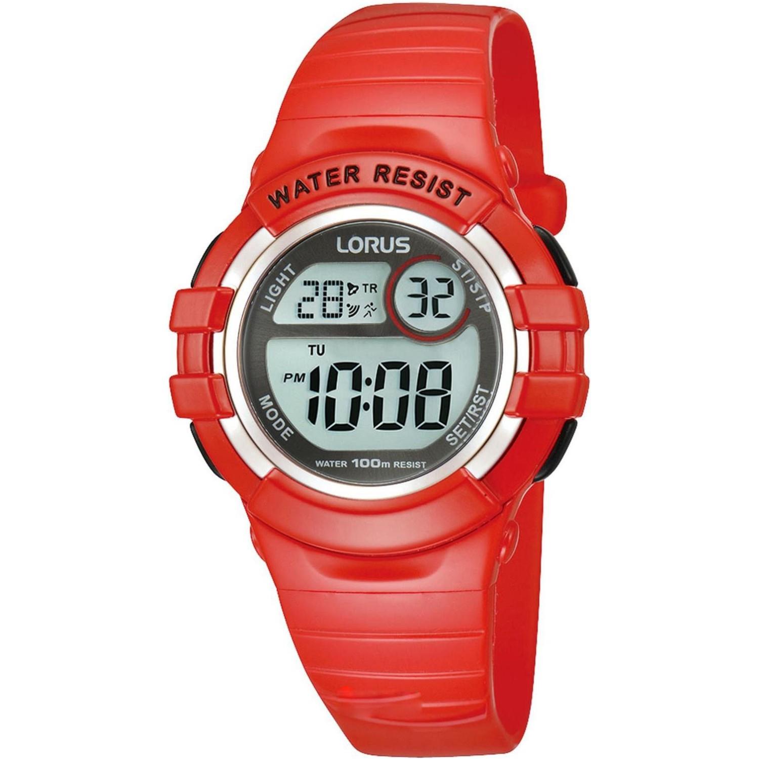 Lorus R2399HX9 Red Silicone Strap Child Watch