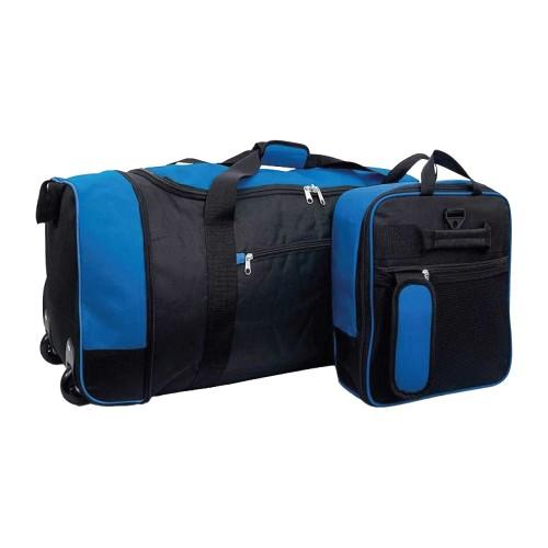 Public Dealz Lightweight 80L Wheeled Duffel Bag