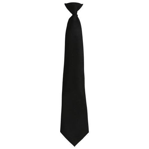 Premier Unisex Adult Colors Fashion Plain Clip-On Tie