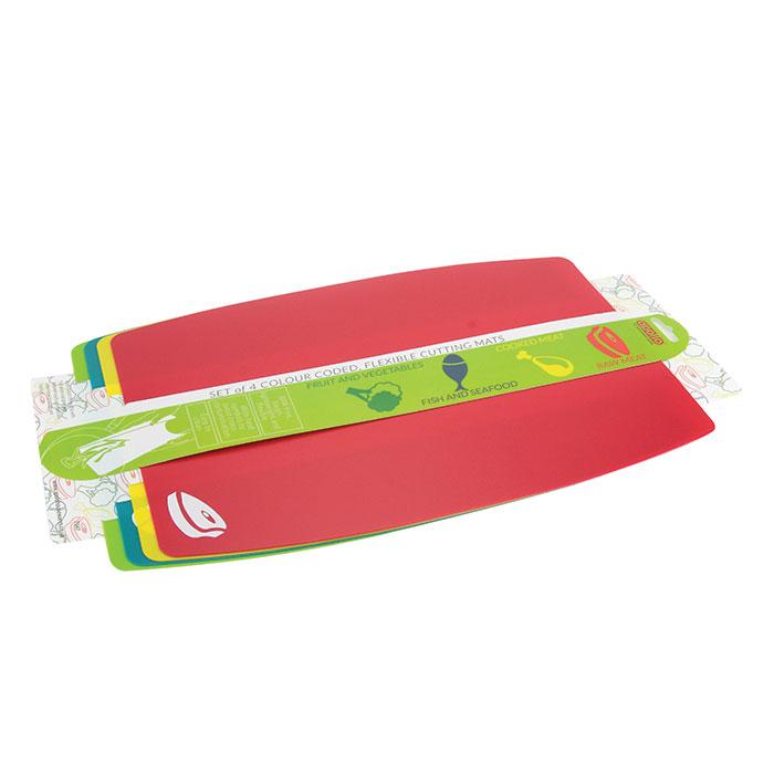Apollo Flexible Cutting Mats / Chopping Board 4pk
