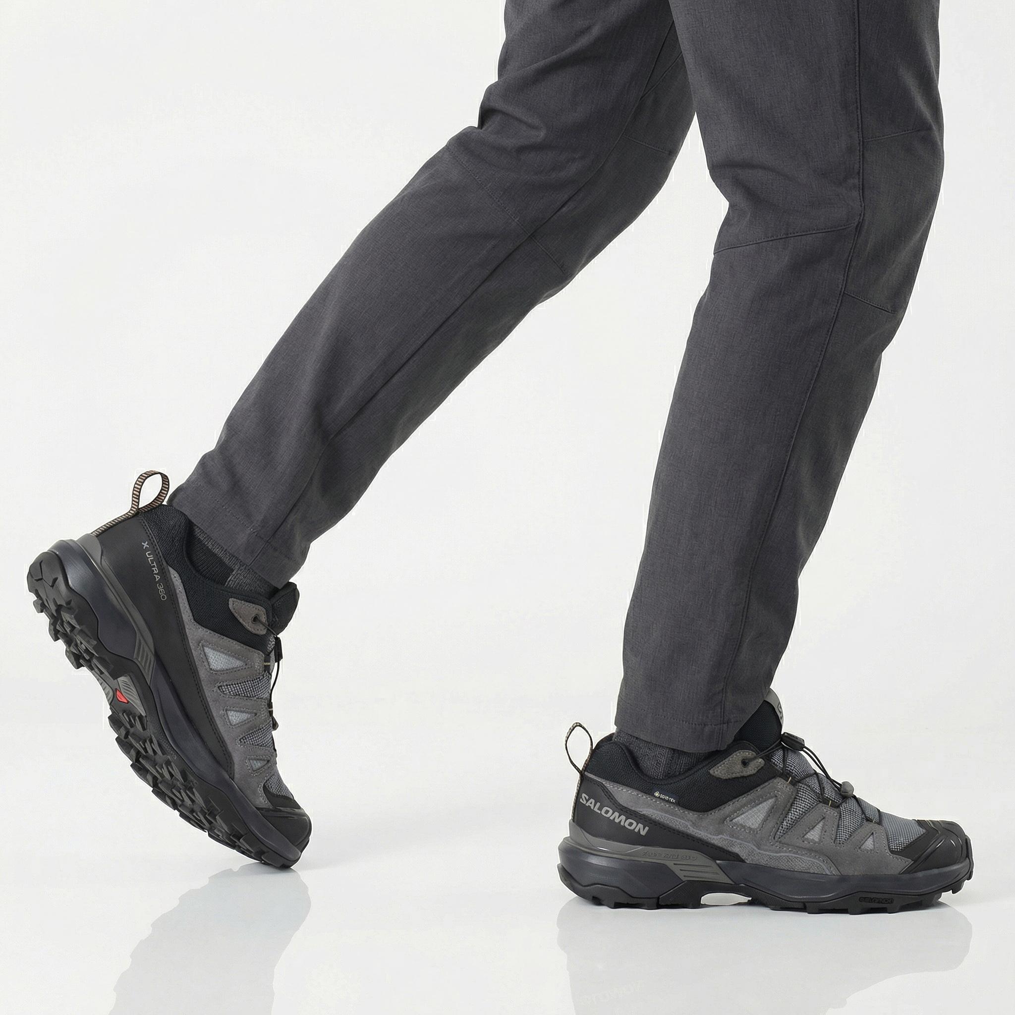 SALOMON X ULTRA 360 Leather - GORE-TEX - Men's Hiking Shoes Trekking Shoes Grey 475714 ORIGINAL