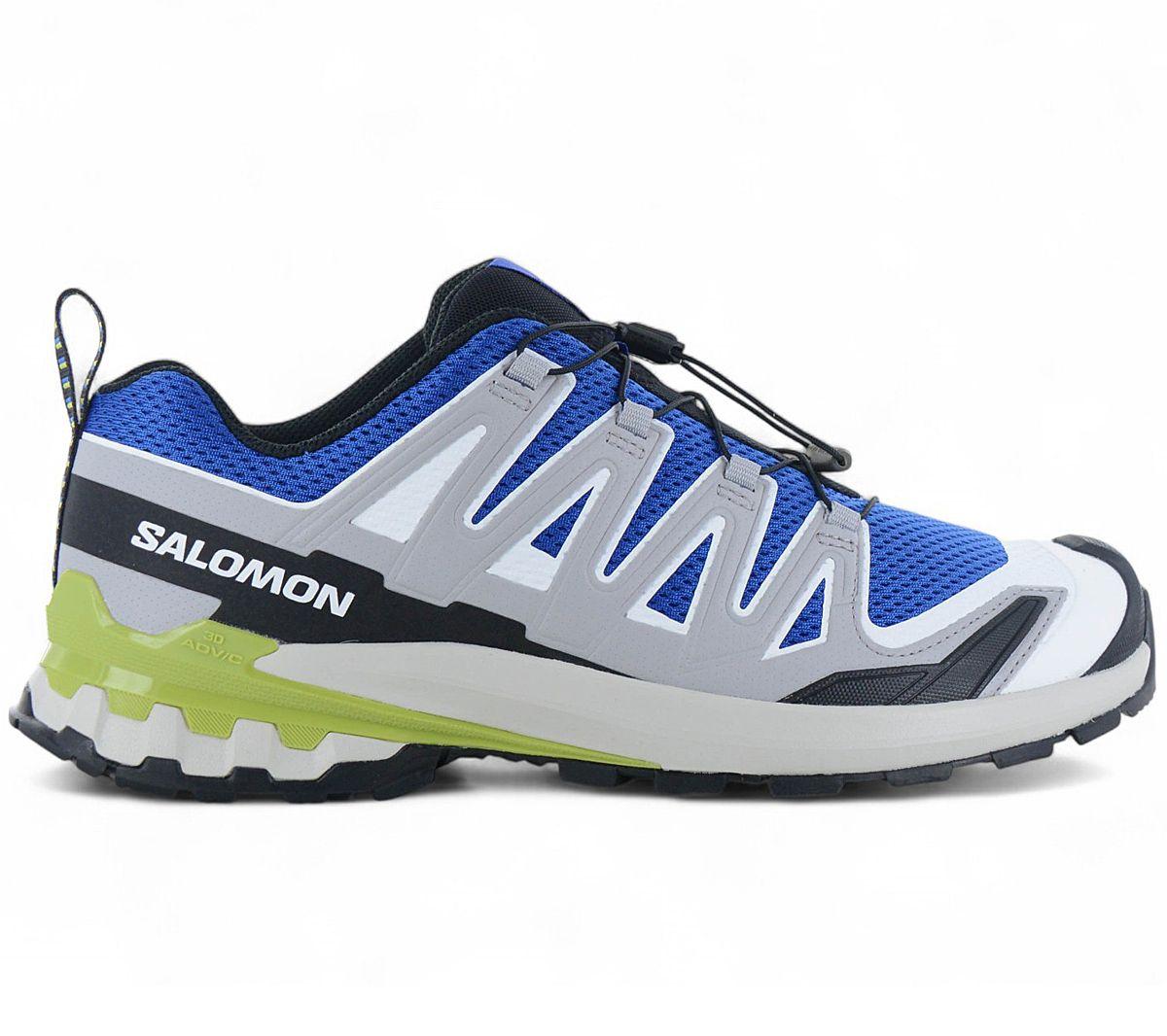 SALOMON XA PRO 3D V9 - Men's Hiking Shoes Trail Running Shoes Blue 477478 ORIGINAL