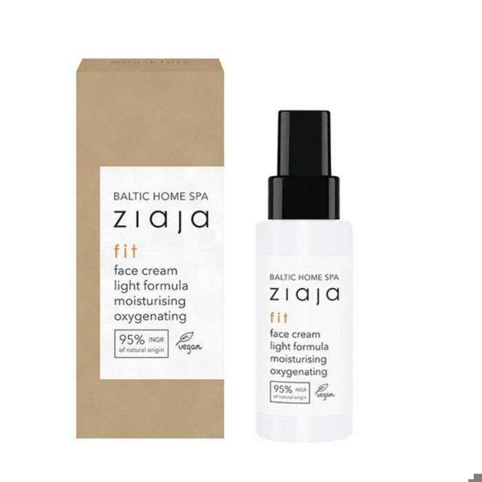 Face Cream - ZIAJA - NBALTIC HOME SPA FIT - Light Formula - 50ml - Paraben-Free