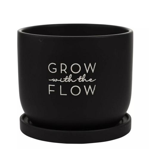 Country Living Grow With The Flow Ceramic Plant Pot