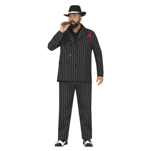 Fiestas Guirca Mens Gangster Costume Set