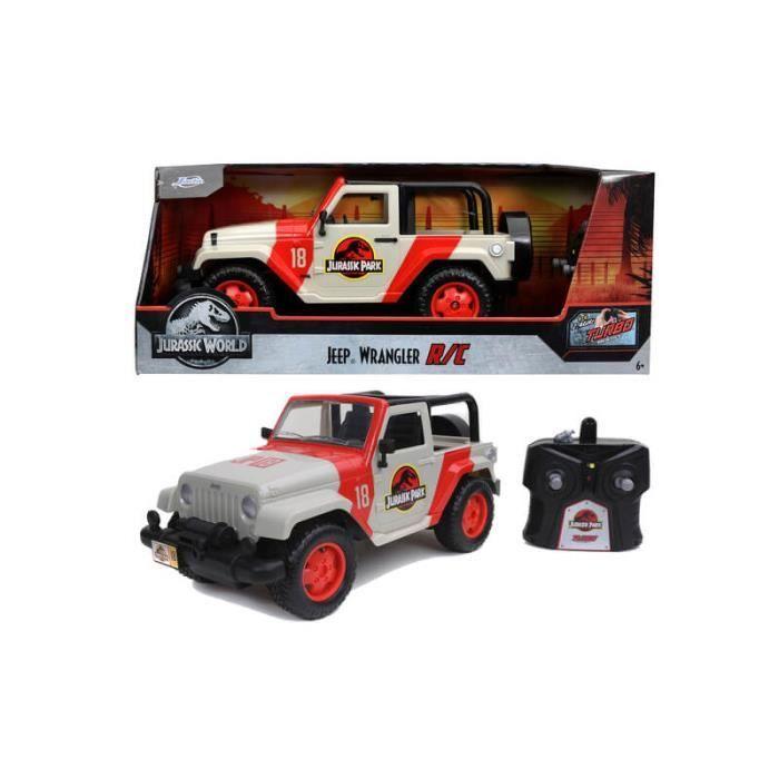 Remote Control Car - Jeep - Jurassic Park - Speed 8 Km/h - 29 Cm - Outdoor