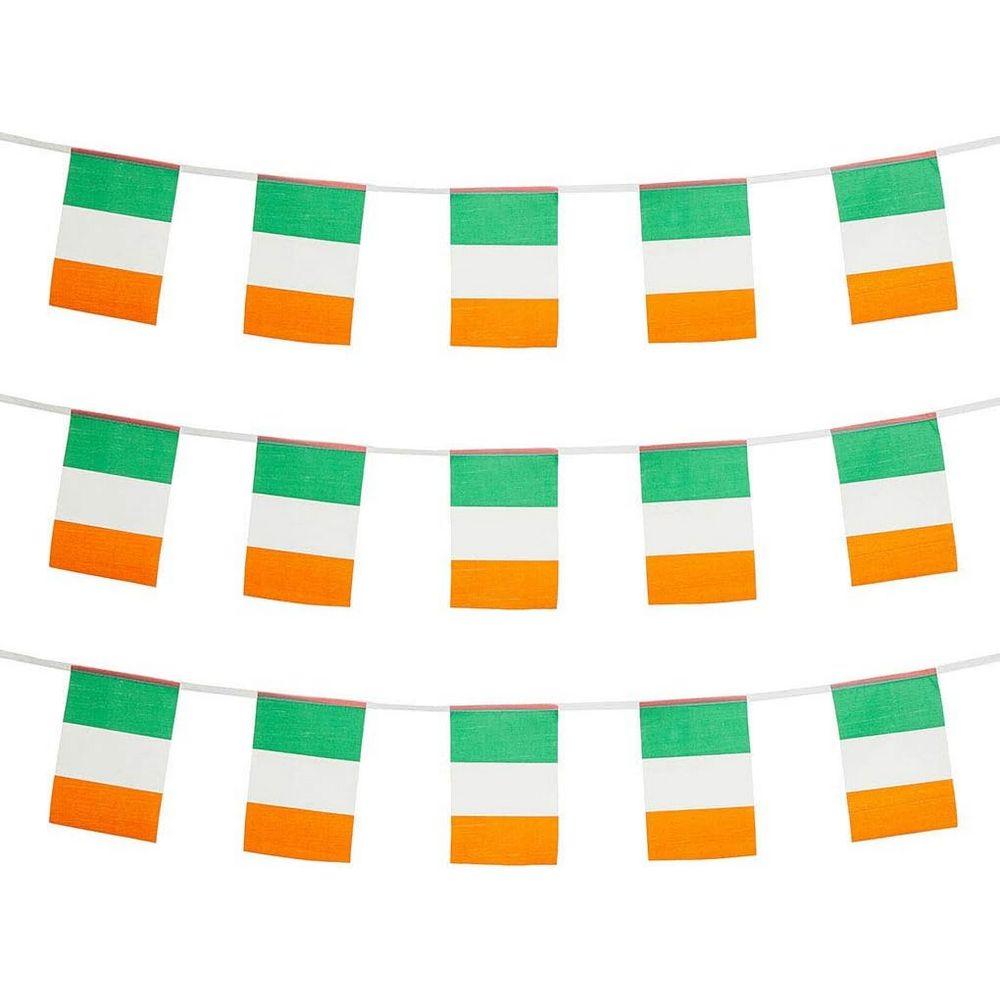 Amscan Plastic Flag Of Ireland Bunting