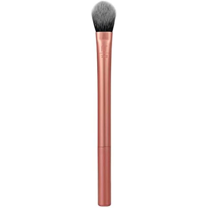 Makeup Brush - Real Techniques - Highlighter - Kitten Paw Shape - Color Cranberry