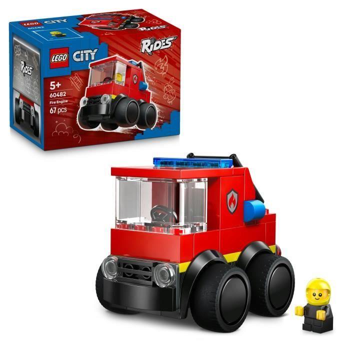 LEGO City 60482 Vehicles - The Fire Truck - Creative Play from 5 Years - Gift Idea