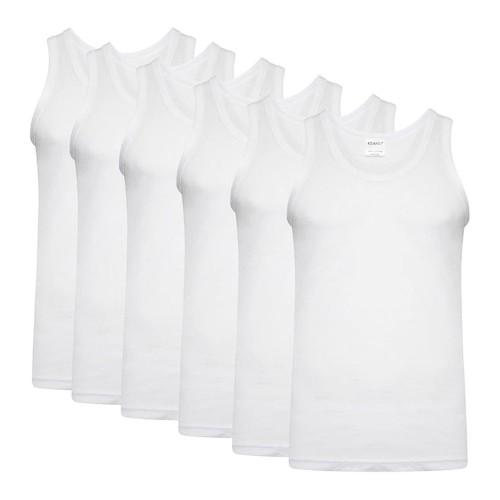 Keanu Men's Fitted Vest Top (Pack of 6)