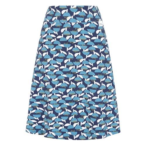 Lazy Jacks Womens/Ladies Bluebell Jersey Midi Skirt