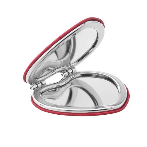 MidOcean Glow PU Heart Hand Mirror