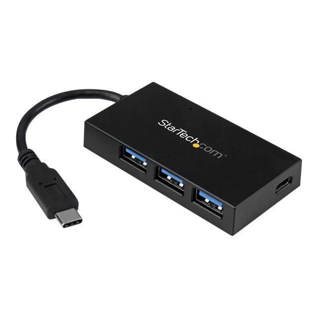 4-Port USB 3.1 Gen 1 Hub - 1x USB-C 3x USB-A - USB-C To 1x USB-C 3x USB-A Hub - HB30C3A1CFB