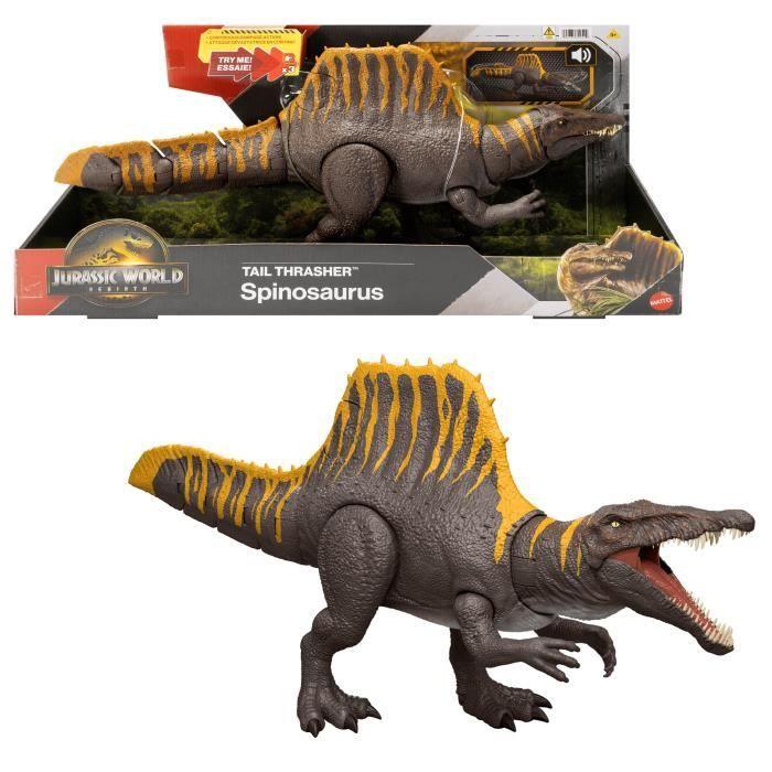 Jurassic World - Articulated Spinosaurus Figure - 2 Attack Movements - JGB56