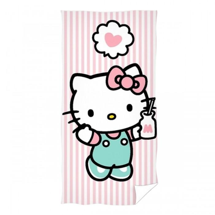 Hello Kitty Milkshake Towel