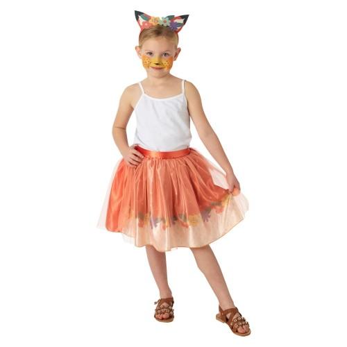 Bristol Novelty Childrens/Kids Fox Tutu Skirt Set