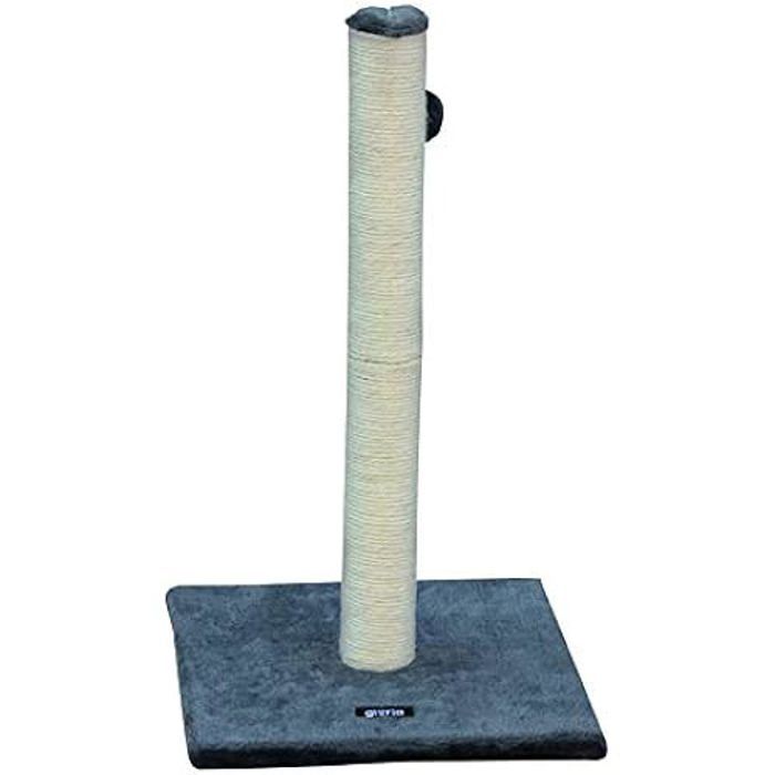 Cat Scratcher/Play Center - GLORIA - Danubio - Grey - Sisal Rope - Indoor