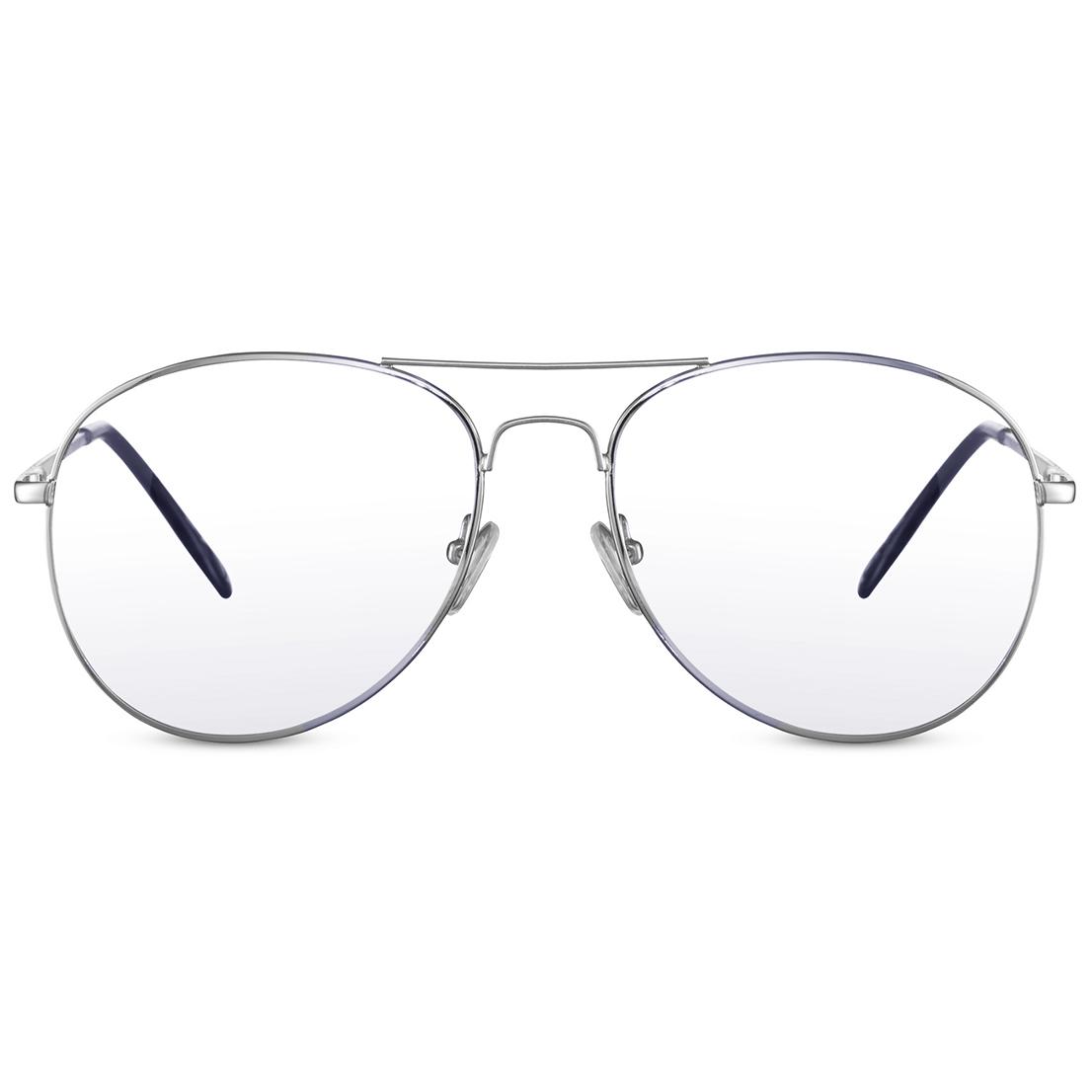 Blue Light Blocking Aviator Eyeglasses MARQEL L7004 Anti Glare for Men and Women