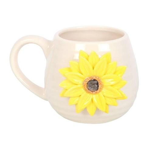 Something Different Hello Sunshine Sunflower 3D Rounded Mug
