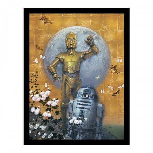 STAR WARS Droids Blossom Wood Wall Art
