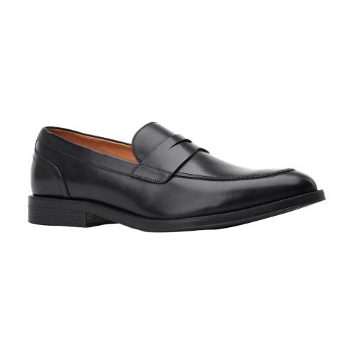 BASE LONDON Mens Kennedy Leather Loafers