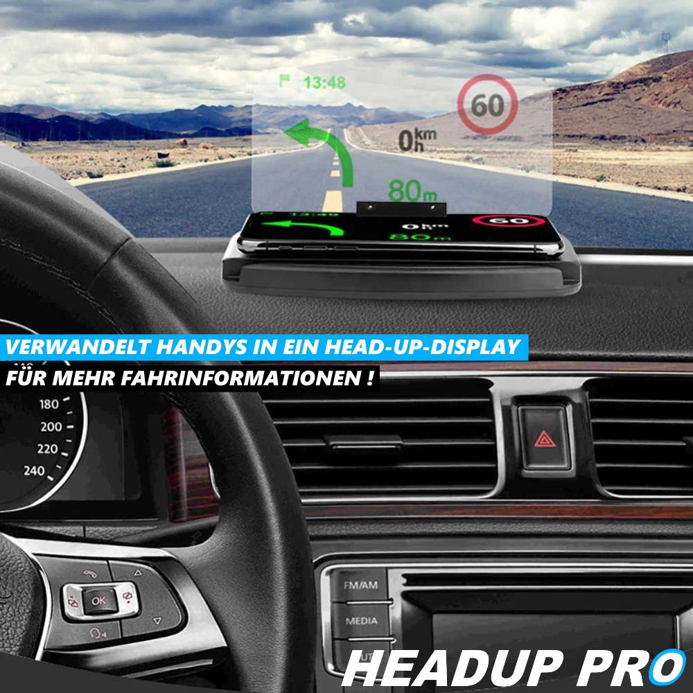 HEADUP PRO Head Up Navigation Display Car Smartphone Holder Stand Projector Car