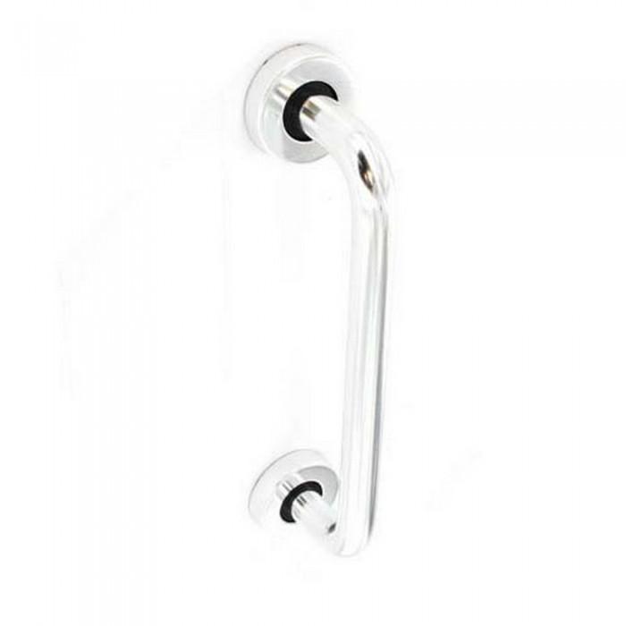 Securit Round Bar Pull with Roses