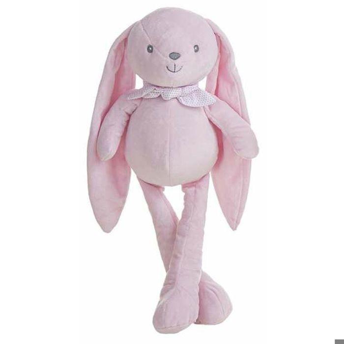 Plush Toy - PINK EARS BUNNY - Pink - 30 Cm - For Children from 3 Years Old
