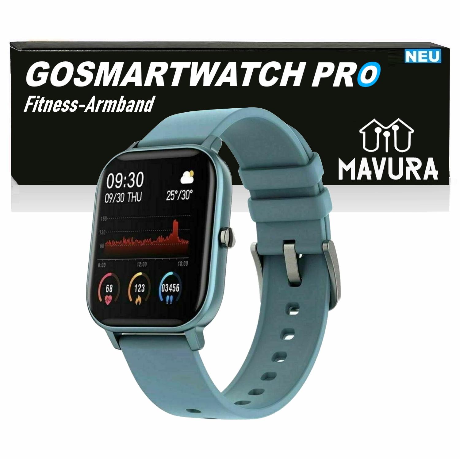 GOSMARTWATCH PRO Smartwatch Bluetooth Waterproof for Android and iPhone iOS