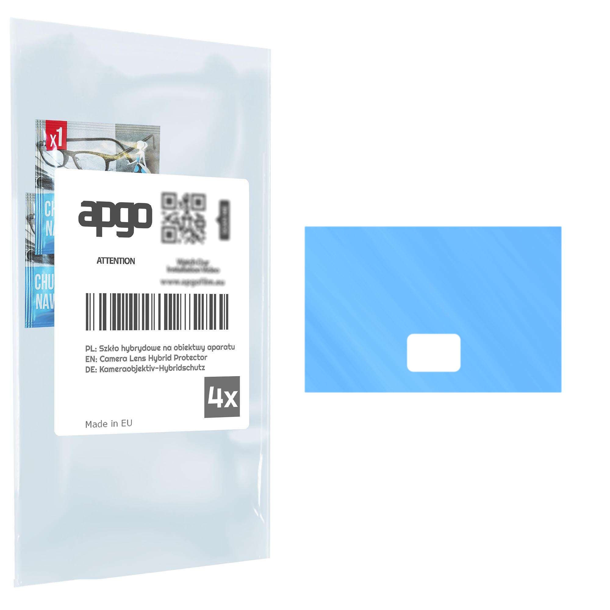 apgo 4x Lens Protector Camera Protective Hybrid Glass for Oukitel K15 Pro, Camera Protection, 9H Camera Lens Camera Lens Protector