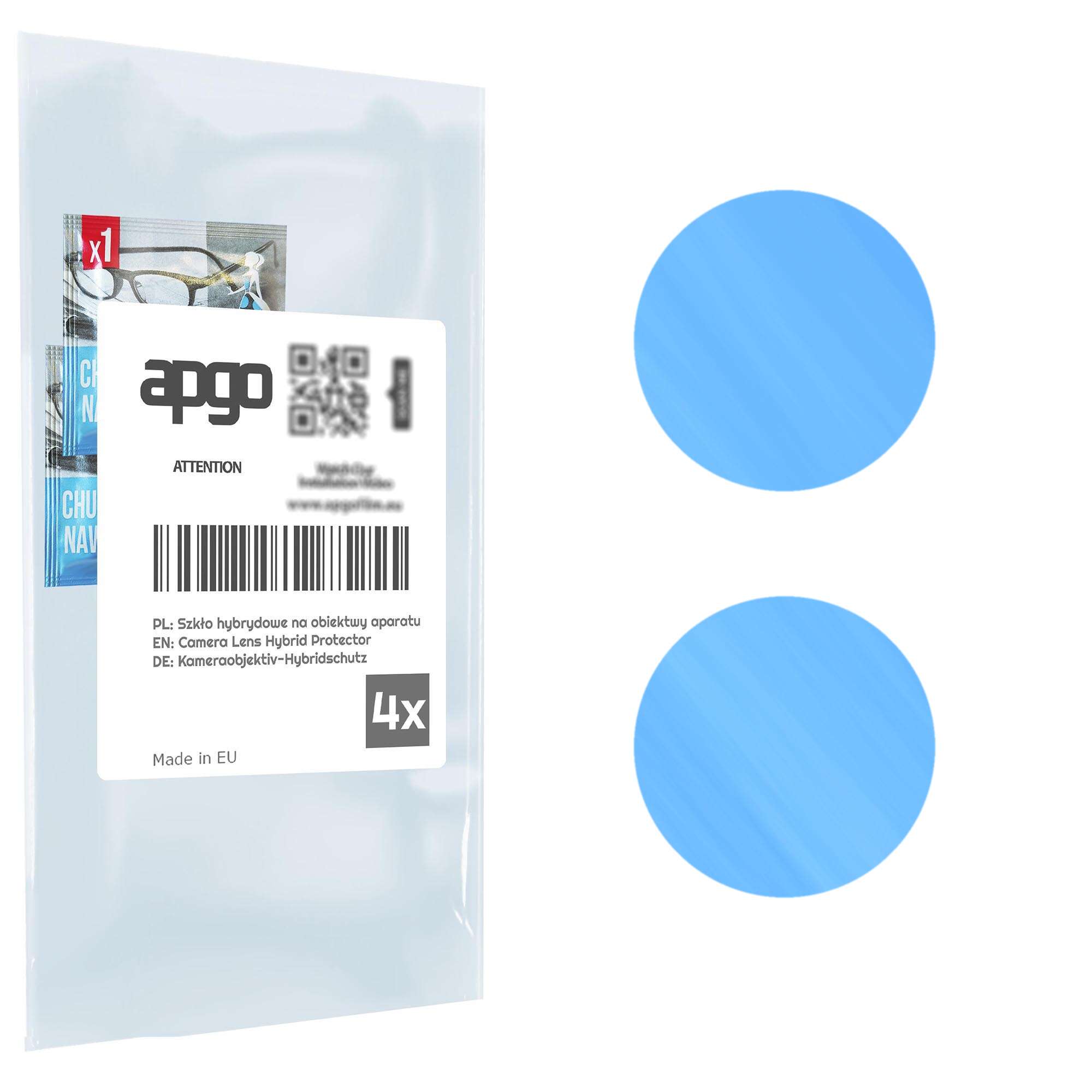 apgo 4x Lens Protector Camera Protective Hybrid Glass for Vivo V29 Lite 5G, Camera Protection, 9H Camera Lens Camera Lens Protector