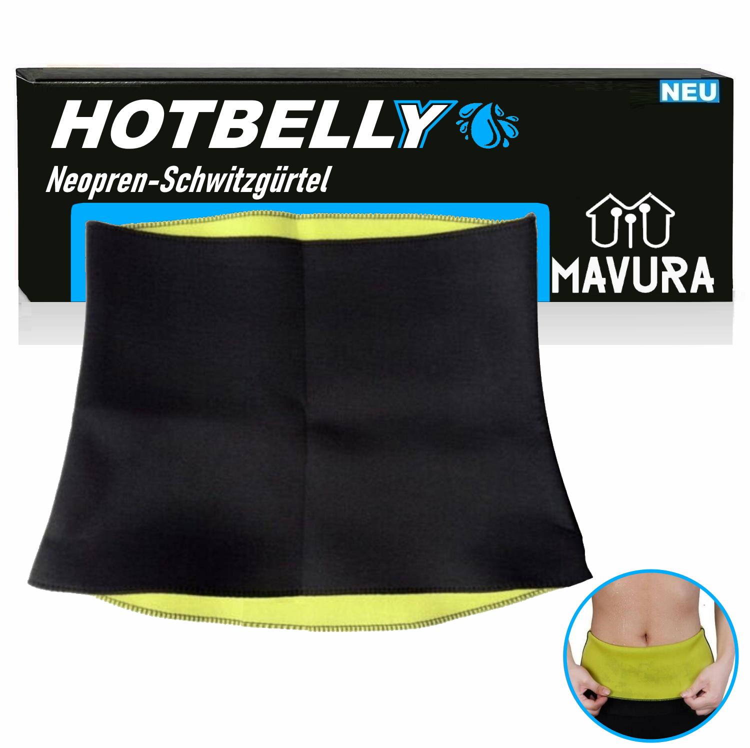 HOTBELLY Slimming Belt Slimming Abdominal Trainer Sweat Belt Neoprene Belt