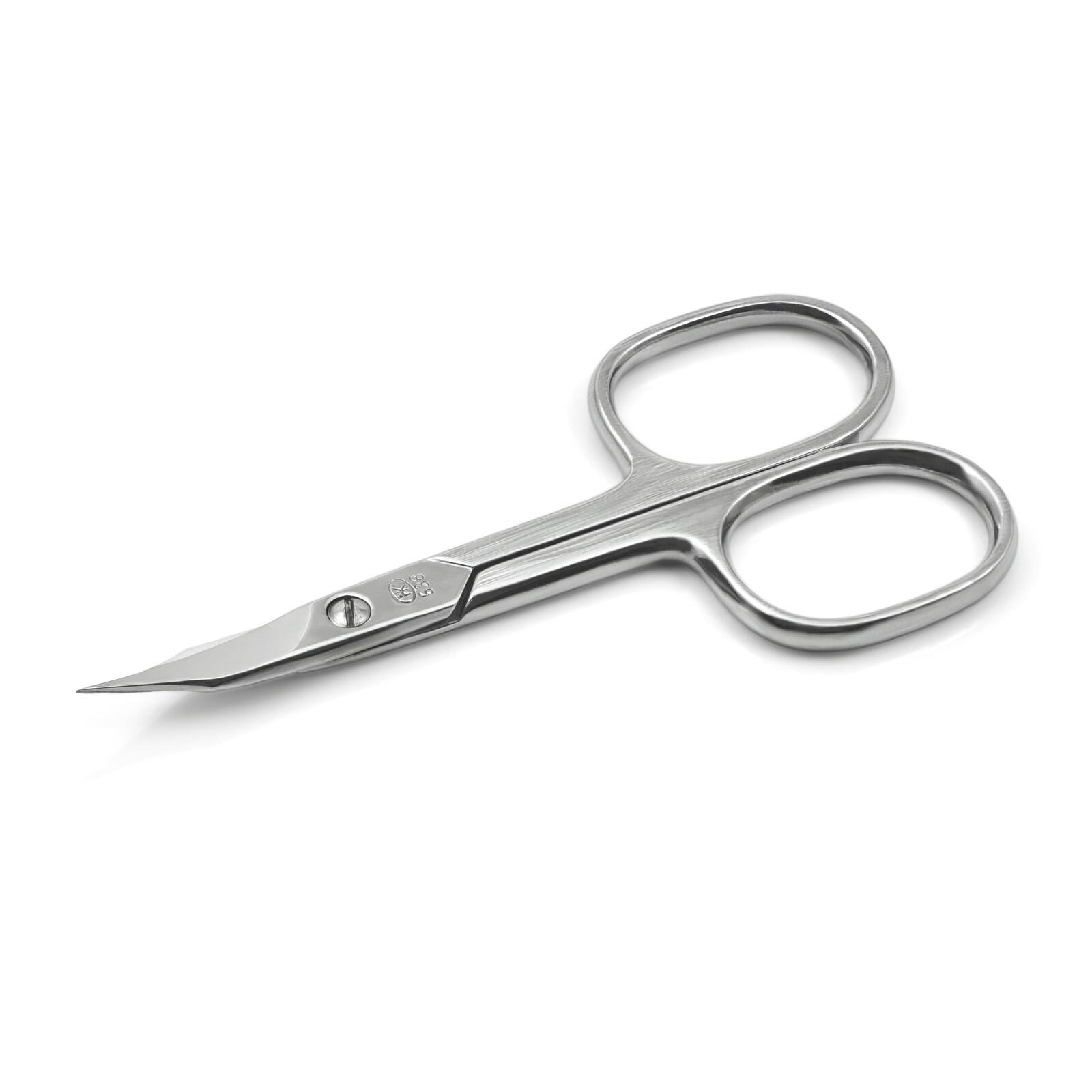 Hans Kniebes 2-in-1 Combination Nail Scissors with Tower Tip Blades for Cuticles