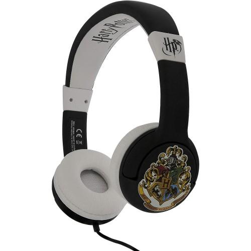HARRY POTTER Childrens/Kids Hogwarts Crest On-Ear Headphones