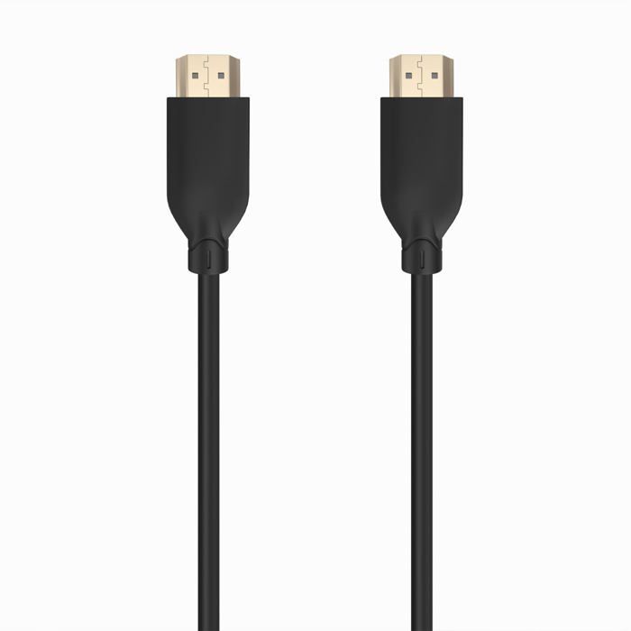 HDMI V2.0 Cable - AISENS - 2 M - Black - High Speed - Ethernet - 24 Carat Gold Connectors - Backward Compatible