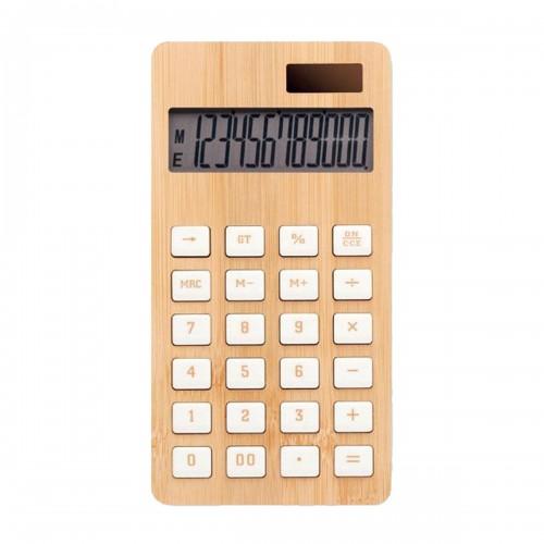 MidOcean Calcubim Bamboo 12 Digits Calculator (Batteries Included)