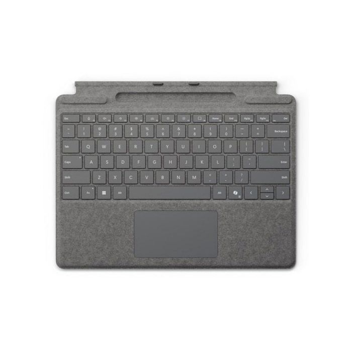 Microsoft Keyboard for Surface Pro with Pen Storage Spanish QWERTY Platinum