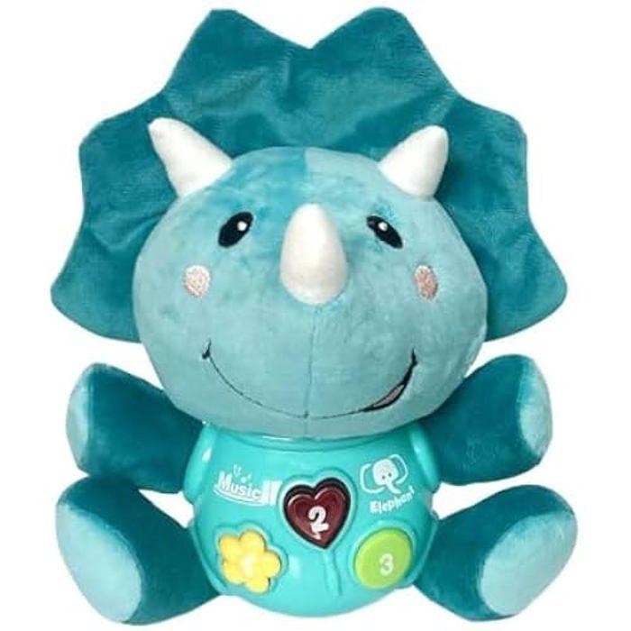 Multicolored Toy - LLOPIS - RINO MUSICAL-BOX Model - 24 CM - Light - Sound and Melodies