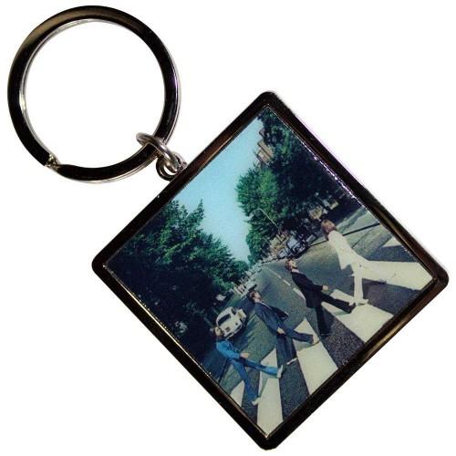 The Beatles Abbey Road Photo Print Keyring