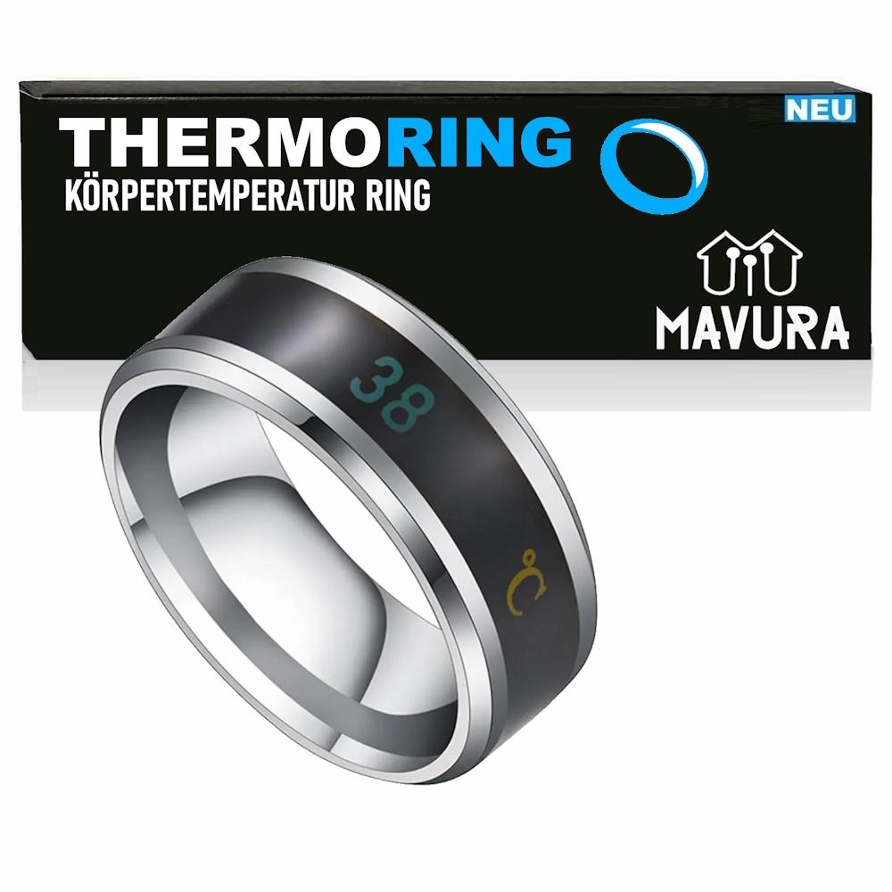 THERMORING Body Temperature Smart Ring Thermometer Intelligent Temperature Ring