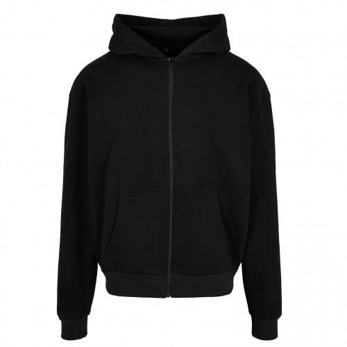 Build Your Brand Mens Ultra Heavyweight Full Zip Hoodie