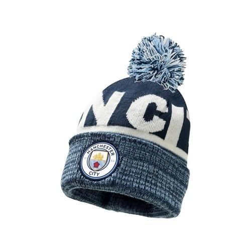 Manchester City FC Premium 1509 Knitted Bobble Beanie